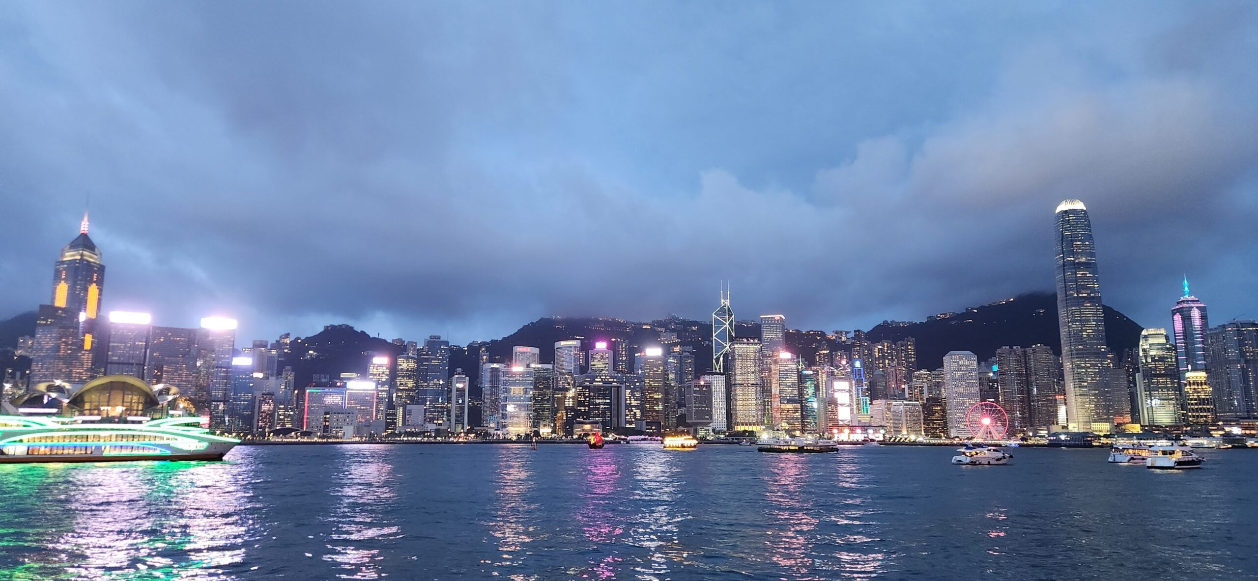 HK skyline