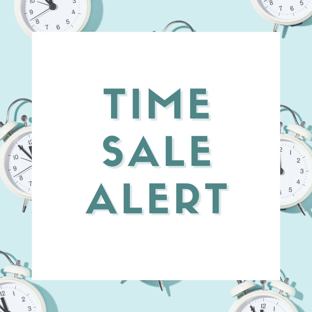 TIMESALE ALERT